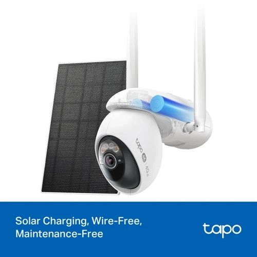 TAPO C665G KIT - C�mara IP TP-Link 4K 8mp Solar WiFi 4G Exterior Blanca (TAPO C665G KIT)
