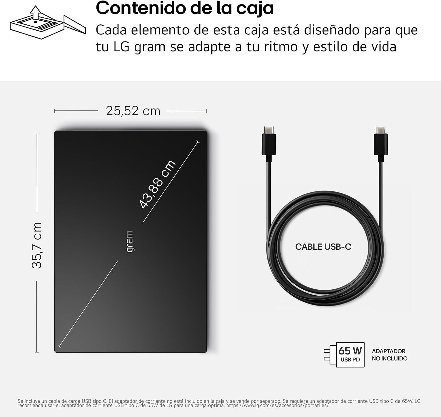 16UD55U-G.AX85BN - Port�til LG GramBook AMD Ryzen 7 32Gb 512Gb 16