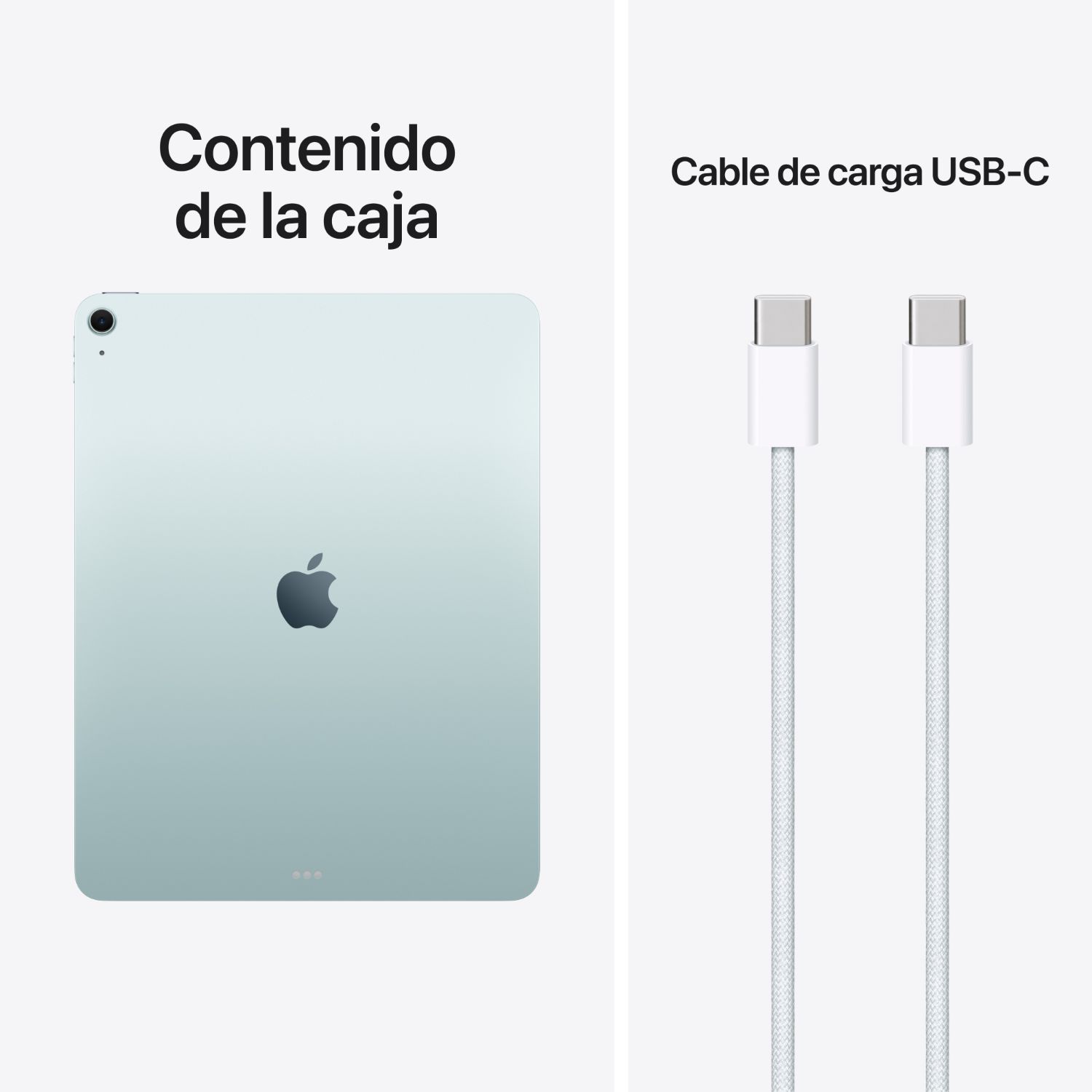 MH5V4TY/A - Apple iPad Air 13 2026 13? LED Liquid Retina M4 8 N�cleos 12Gb 256Gb C�mara Trasera 12mp C�mara Frontal 12mp 1xUSB-C 3.1 IP42 WiFi 7 Bluetooth 6.0 Azul (MH5V4TY/A)