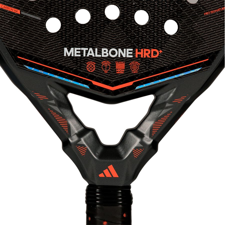 ADI-PALA PAD METAL HRDP 26 - Pala de P�del ADIDAS de Metalbone HRD+ 2026 (Ale Galan) Negra