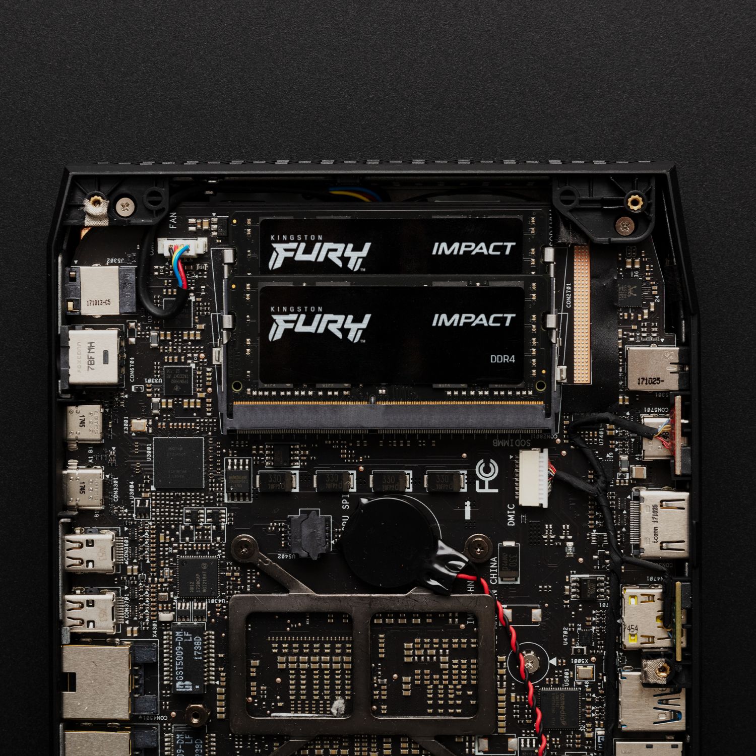 KF432S20IB/32 - M�dulo Kingston Fury Impact DDR4 16Gb 3200 MT/s 260-pin Sodimm CL20 1.2V (KF432S20IB/32)