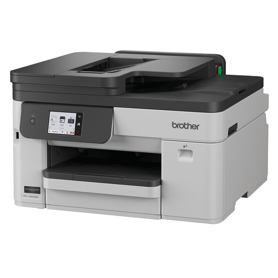 MFCJ5010DWRE1 - Impresora Multifunci�n Brother Pantalla 2.7? 1200x4800dpi A4 Color ADF 50 hojas 1xUSB 2.0 WiFi Ethernet GbE Fax D�plex Blanca (MFC-J5010DWRE1)