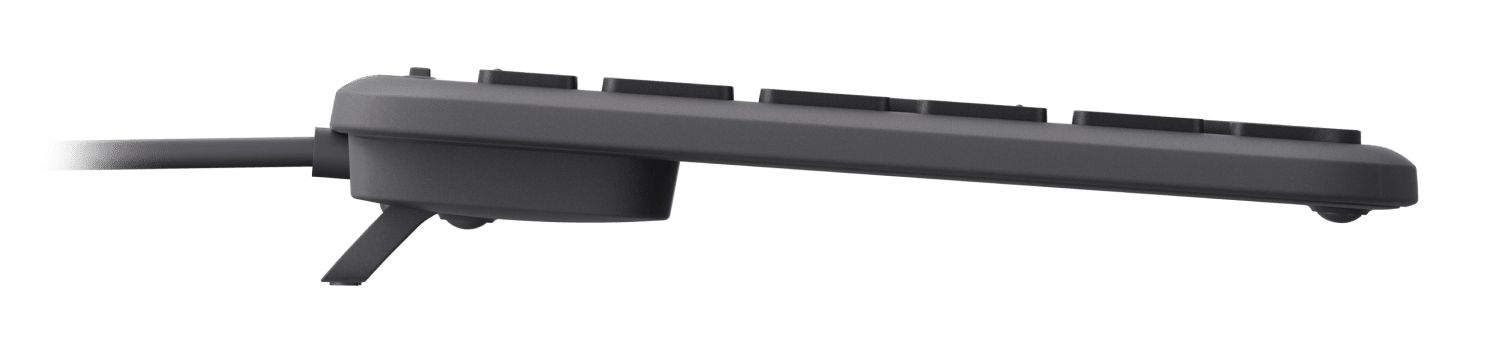 920-013329 - Teclado Logitech Signature Slim Wired K620 QWERTY 108 Teclas USB-C Cable 1.8m Grafito (920-013329)