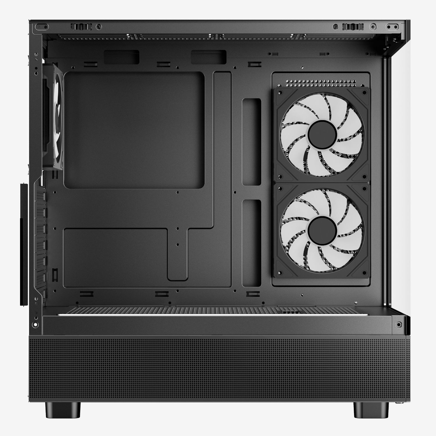 AB123018 - Caja Abysm Danube Sava H400 Prime Panel Lateral de Cristal Templado ARGB 2xUSB-A 3.0 1xUSB-C 3.1 ATX ITX mATX Negra (AB123018)