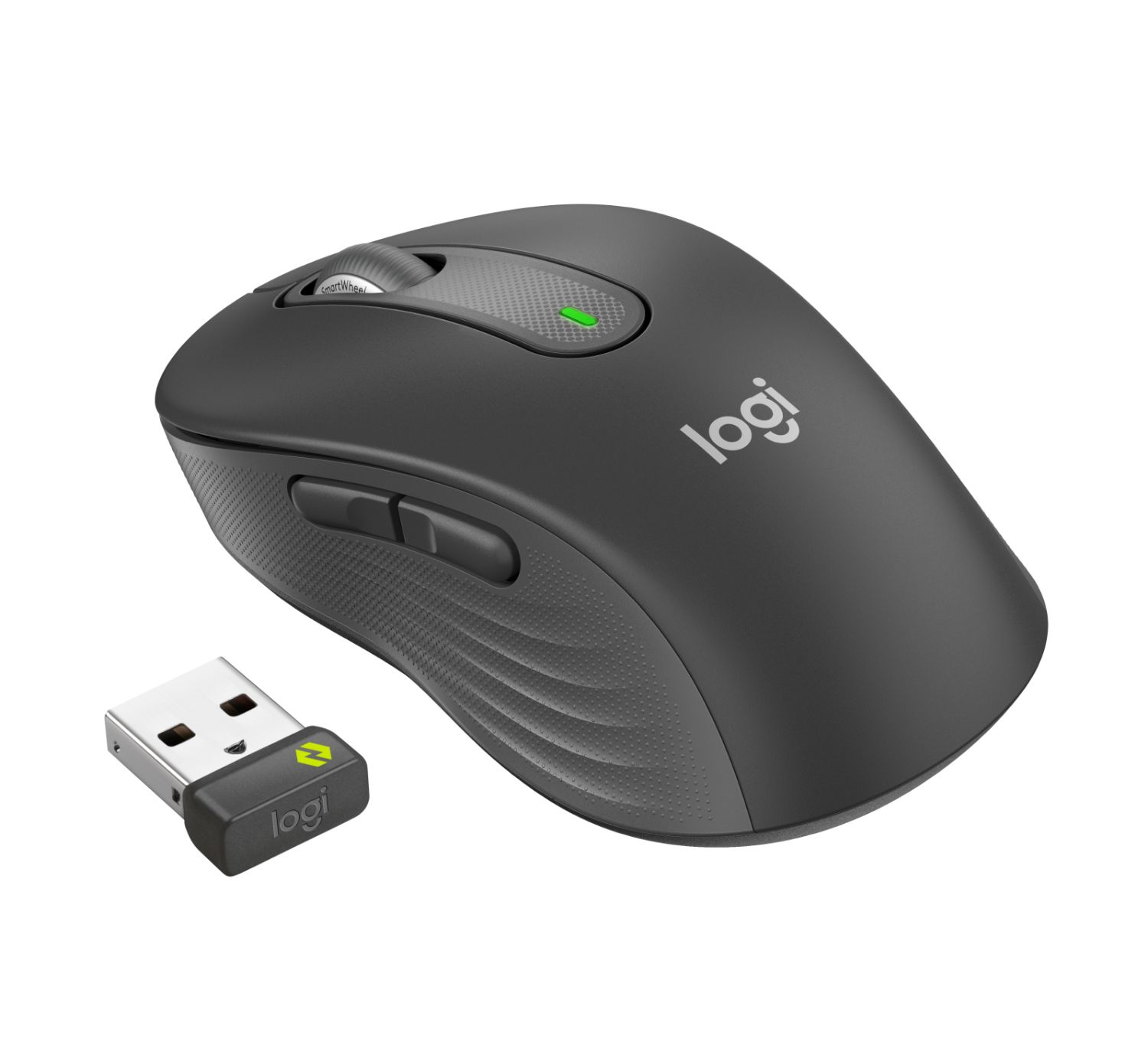 910-006274 - Rat�n Logitech Signature M650 Ergon�mico �ptico Diestro RF Wireless Bluetooth 4000dpi 5 Botones Grafito (910-006274)