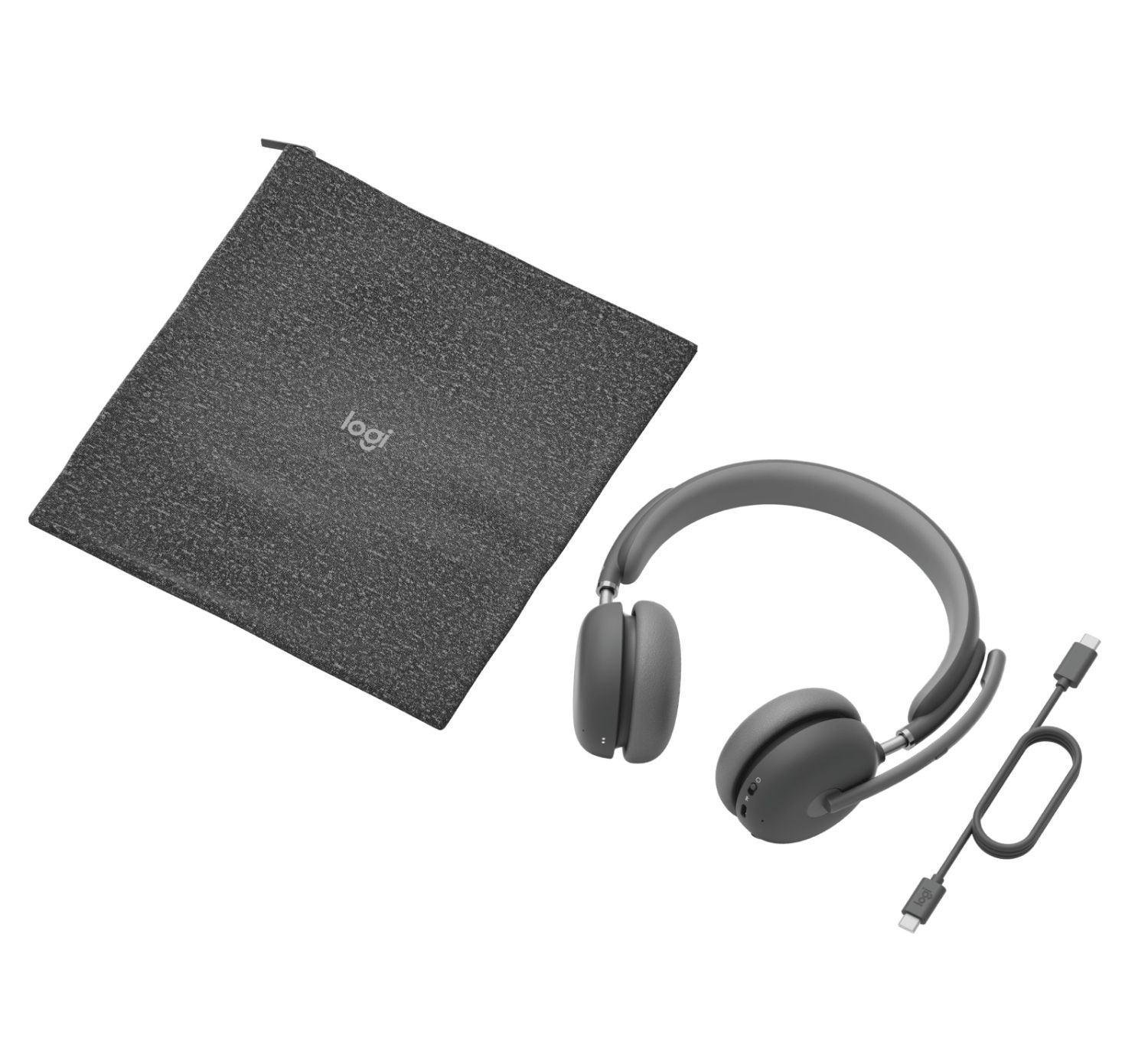 981-001436 - Auriculares + Micr�fono Logitech Zone Wireless 2 Supraurales Binaurales Bluetooth 5.2 USB-C Cable 1.5m Funda Grafito (981-001436)