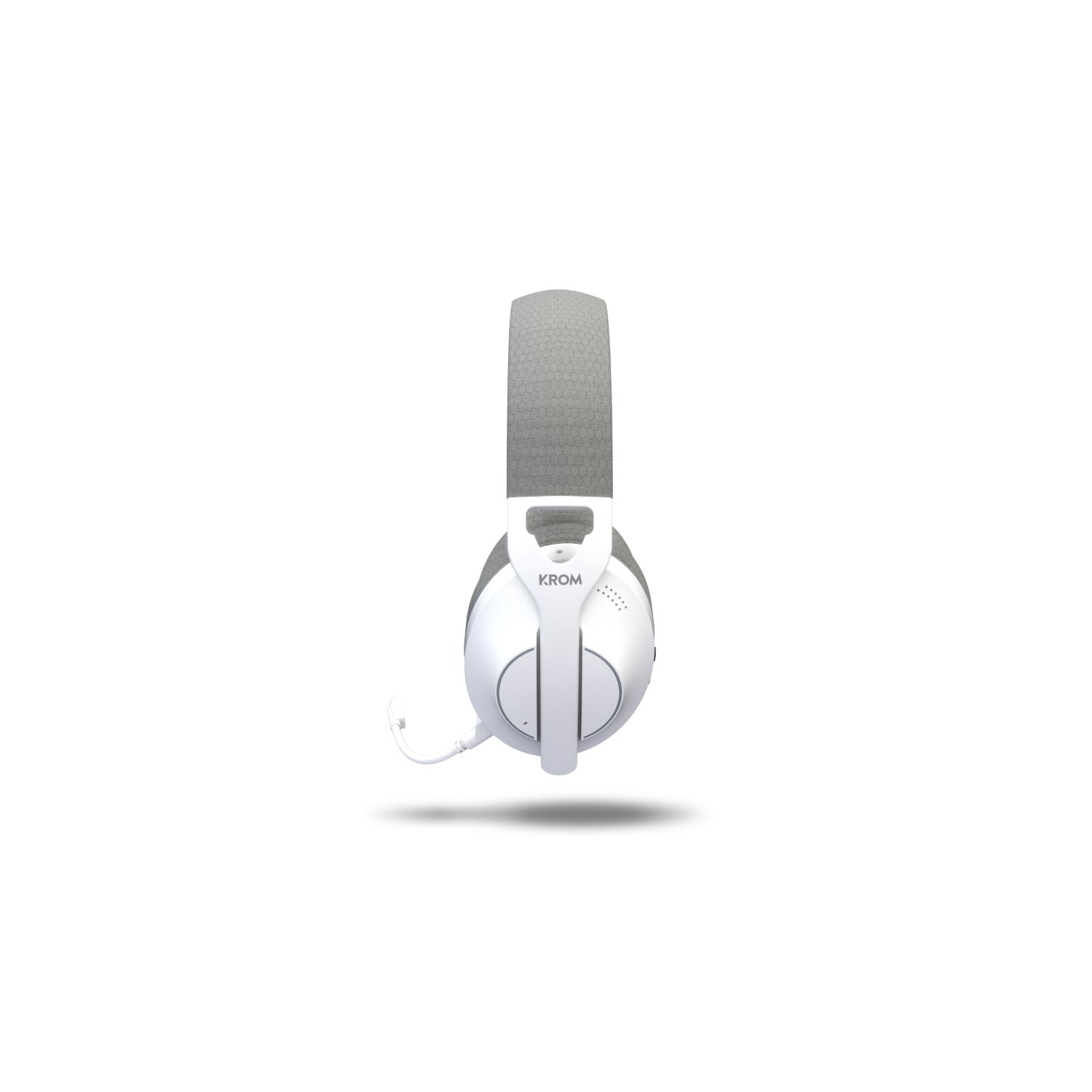 NXKROMPHASEWH - Auriculares + Micr�fono Gaming KROM Circumaurales Binaurales RF Wireless Bluetooth 3.5mm USB-C Blancos (NXKROMPHASEWH)