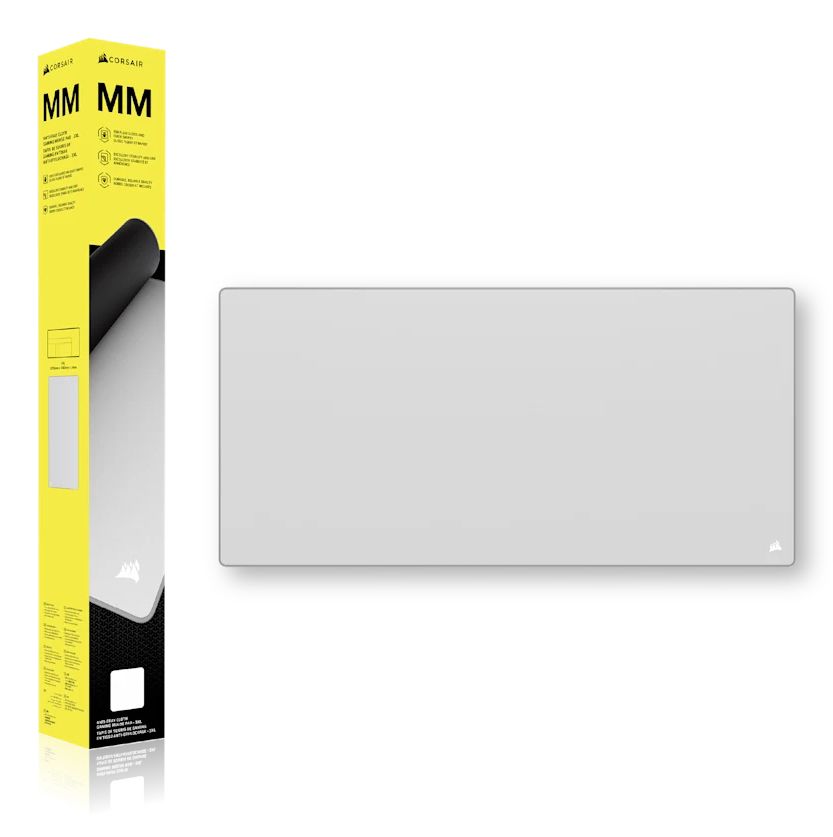 CH-941D0C5-WW - Alfombrilla de rat�n para juegos CORSAIR antidesgaste MM 3XL 1220X590X2 GAMING Tela. GRIS (CH-941D045-WW)