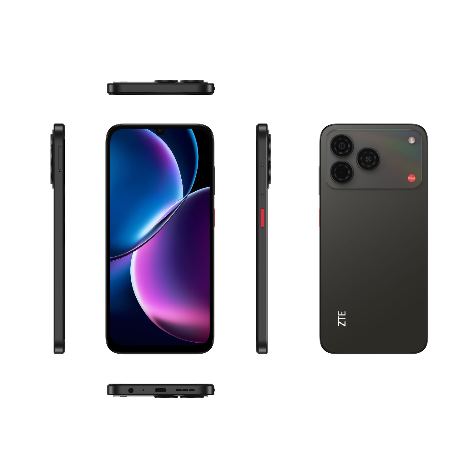 ZTE-SP A57 4-128 BK - Smartphone ZTE A57 6.75