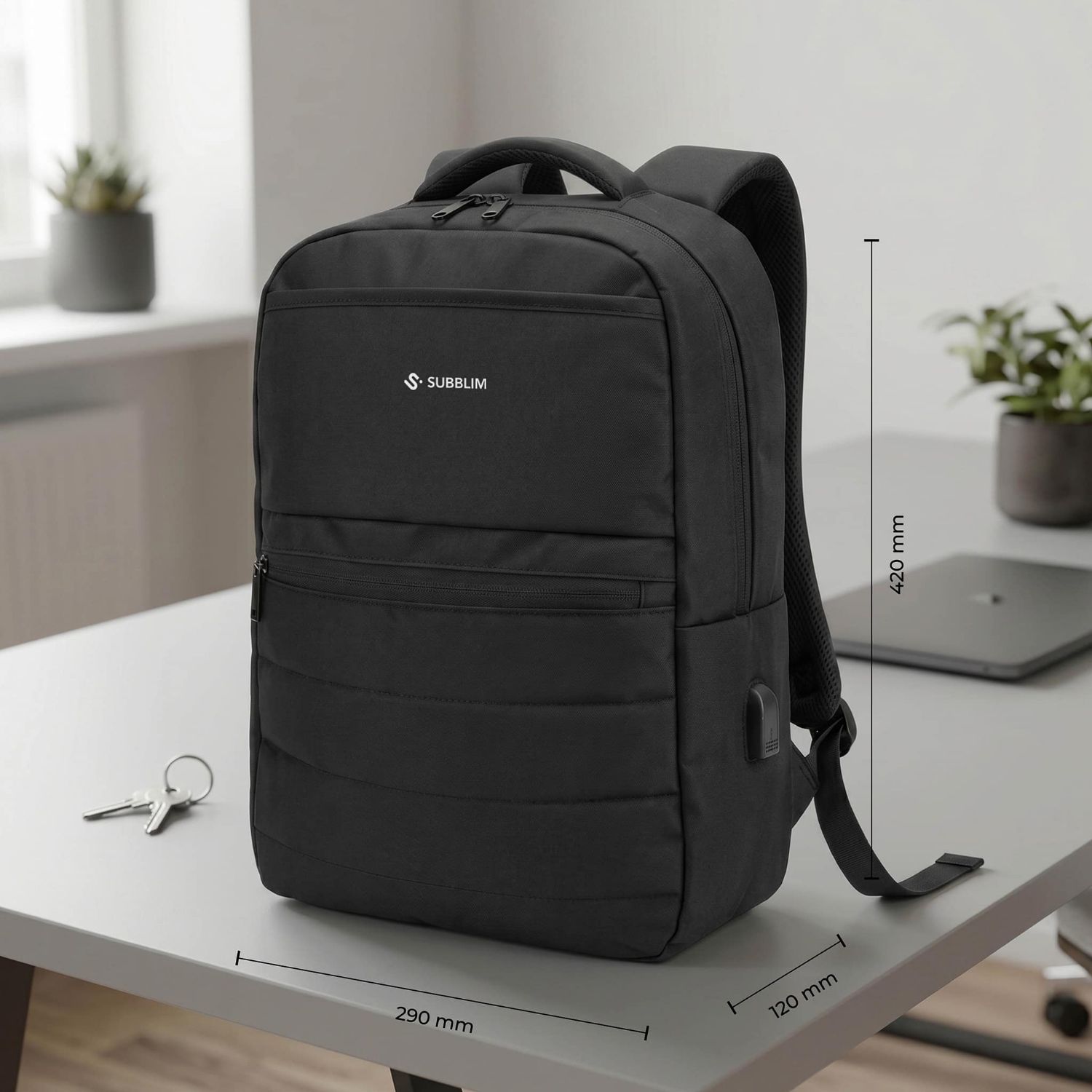 SUBBP-2COB000 - Mochila Subblim Compact Backpack 15L para Port�tiles hasta 15.6
