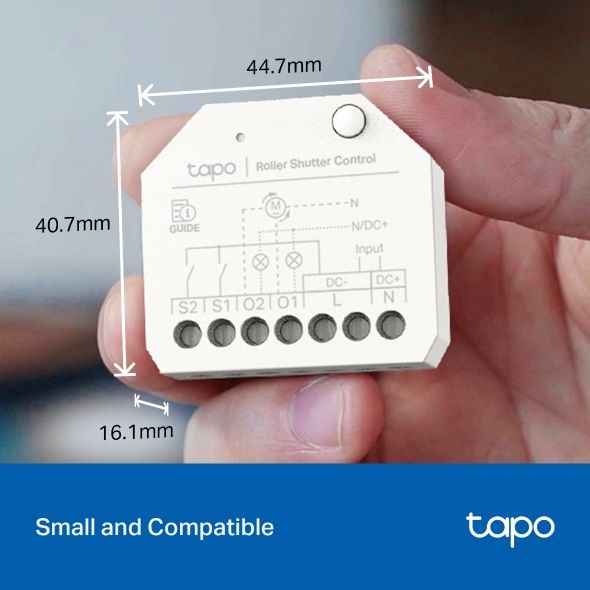 TAPO S112 - TP-Link Tapo S112. M�dulo interruptor inteligente, controlar luces y otros dispositivos el�ctricos desde la aplicaci�n Tapo o mediante. Automatiza encendido y apagado, crear horarios y temporizadores. Supervisi�n del estado del dispositivo.(TAPO S112)