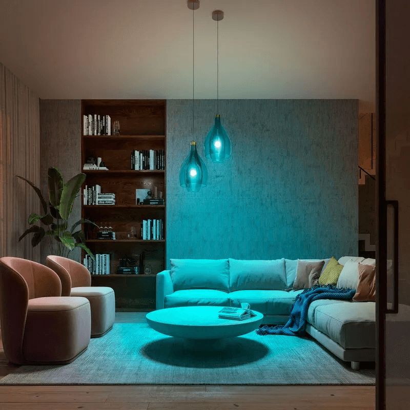 929002468810 - Philips Hue White & Color Ambiance. Bombilla LED inteligente con iluminaci�n RGB+W (blanco y colores), regulable y controlable desde la app Philips Hue.Crea ambientes personalizados, programar horarios y ajustar brillo, tono y escenas.(929002468810)