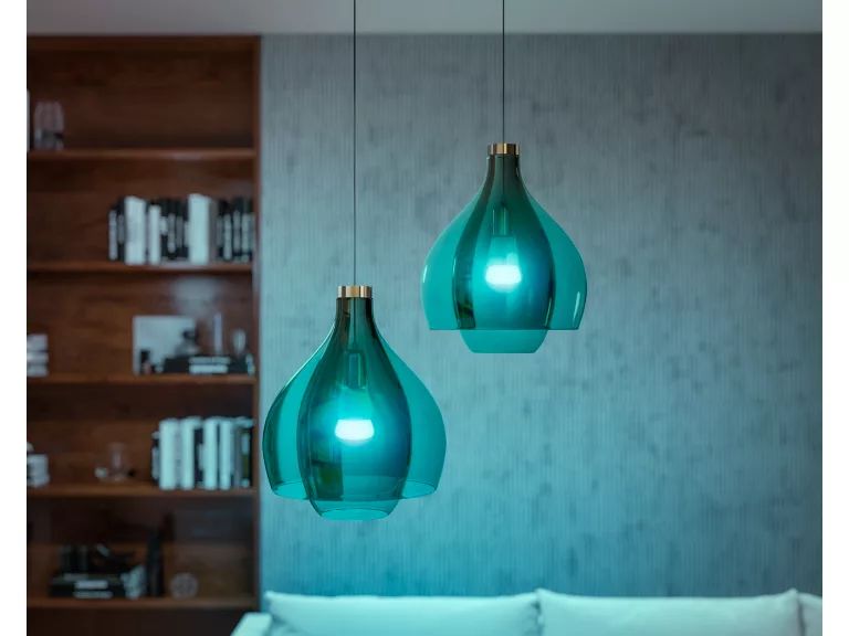 929002468811 - Philips Hue Blanco y Color Ambiance. Bombilla LED inteligente con iluminaci�n RGB+W regulable y controlable desde la app Philips Hue. Permite ajustar brillo, colores, escenas horarios para crear diferentes ambiente. (92900246881