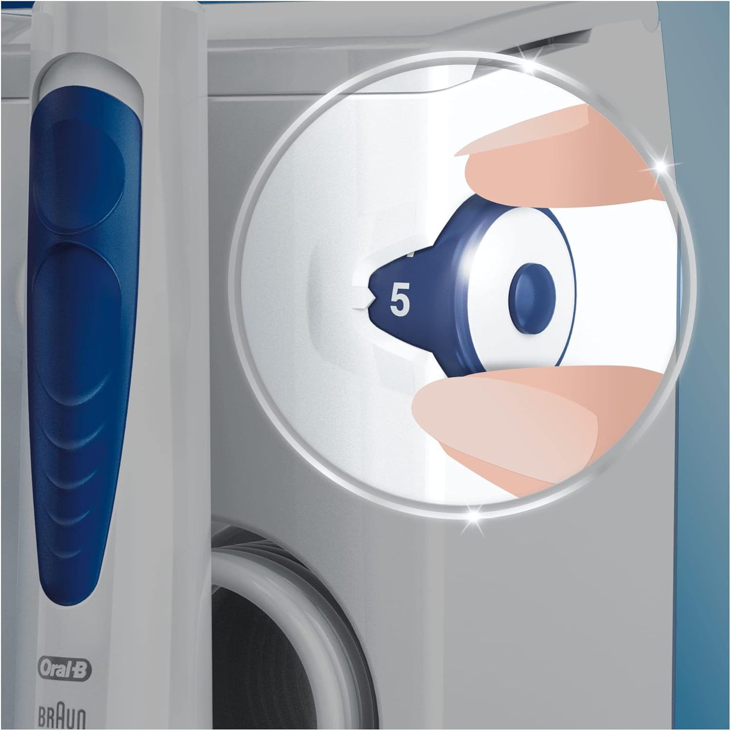 ORAB-PAE-IRRI OXYJET GY - Irrigador Bucal Braun Oral-B Oxyjet