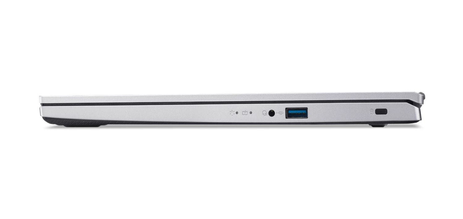 NX.J7WEB.05B - Port�til Acer Aspire Go 15 AG15-42P-R4KN AMD Ryzen 5-7430U 8Gb 512b SSD C�mara Frontal 3xUSB-A 3.0 1xUSB-C 3.1 1xHDMI 2.1 1xRJ45 WiFi 6 Bluetooth 5.1 Ethernet LAN GbE 15.6? TN FHD Copilot+ PC W11H Plata Pura (NX.J7WEB.05B)