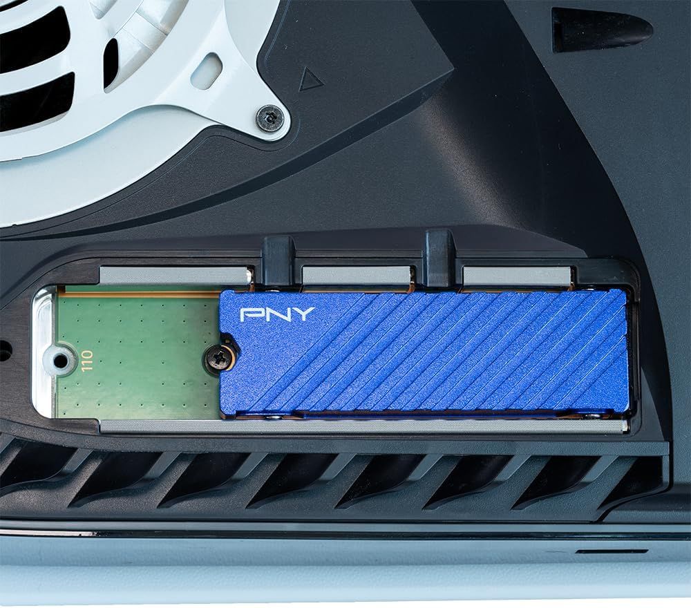 M280CS2341PS5-1TB-RB - Disco SSD PNY CS2341 1Tb M.2 2280 NVMe PCIe Gen4 Lectura 7100 Mb/s Escritura 6200 Mb/s Disipador Consola PS5 (M280CS2341PS5-1TB-RB)