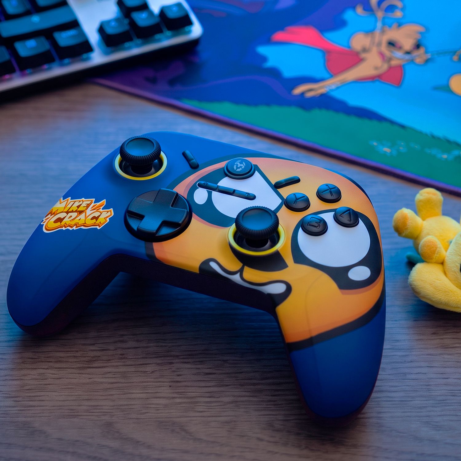 NXKROMKADOERMC - GamePad KROM Kadoer Mikecrack Edition Bluetooth 5.0 Cable USB-C Multiplataforma (NXKROMKADOERMC)