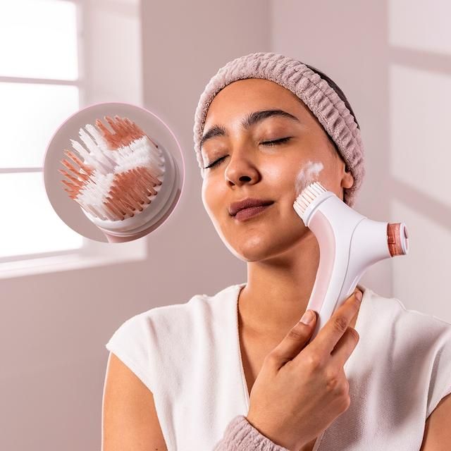 A01_EU01_122539 - Limpiador Facial CECOTEC FaceCare TotalClean 2in1 Generador de Jab�n Autom�tico 2 Cabezales 2 Velocidades Autonom�a 60 minutos (A01_EU01_122539)