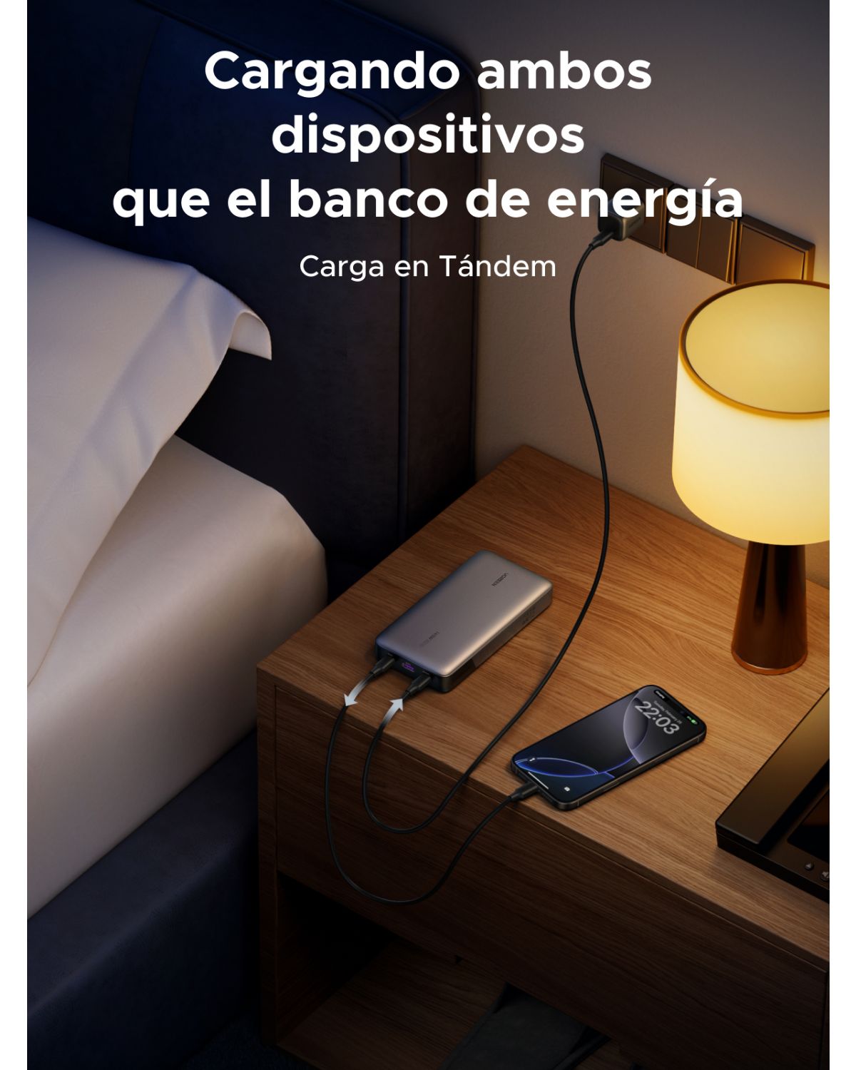 90597A - PowerBank Ugreen Nexode 145W 25000mAh 1xUSB-A 2xUSB-C Gris (90597A)