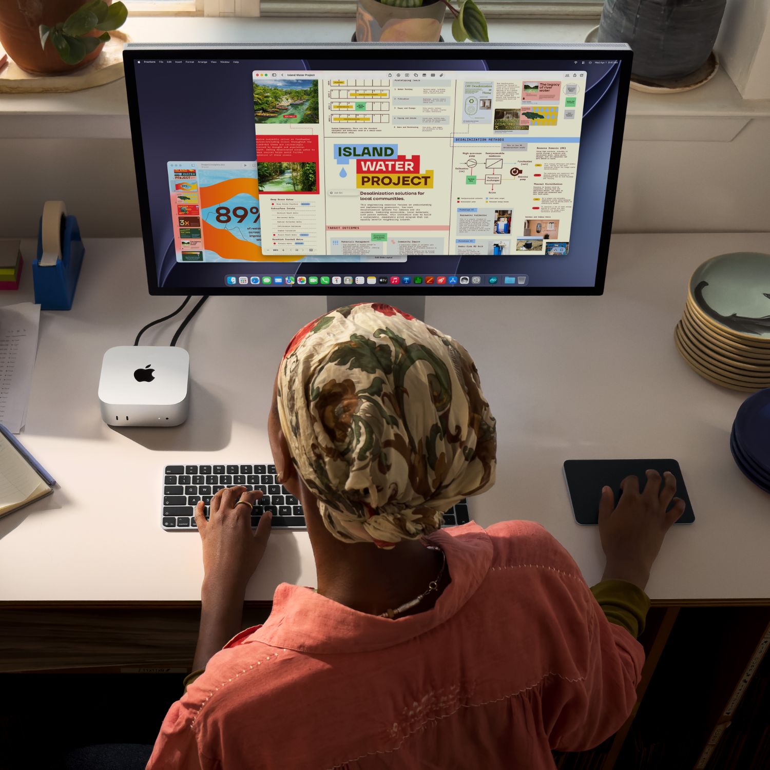 MHQK4TY/A - Ordenador Apple Mac Mini M6 16Gb 256Gb SSD 2xUSB-C 3.1 3xThunderbolt 4 1xHDMI 1xRJ45 WiFi 7 Bluetooth 6.0 Ethernet 2.5 GbE macOS 27 Golden Gate Plata (MHQK4TY/A)