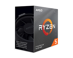 100-100000022BOX - AMD Ryzen 5 3600X AM4 3.8 GHz 32Mb PCIe DDR4 64 Bits Caja (100-100000022BOX) Reloj de aumento mximo hasta 4.4GHz