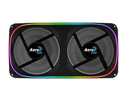 ASTRO24 - Ventilador AEROCOOL 240x120mm RGB Negro (ASTRO24)