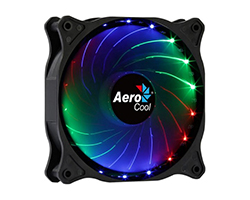 COSMO12FRGB - Ventilador AEROCOOL 120mm 1000rpm FRGB Negro (COSMO12FRGB)