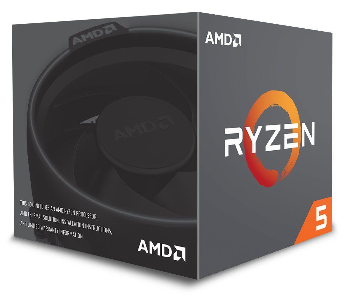 YD260XBCAFBOX - Procesador AMD Ryzen 5 2600X 3.6GHz 16MB L3 Caja procesador