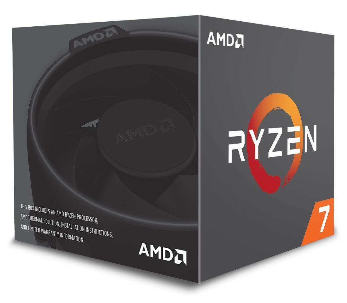 YD270XBGAFBOX - Procesador AMD Ryzen 7 2700X 3.7GHz Caja procesador