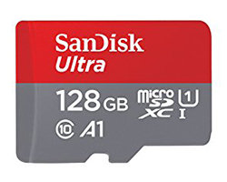 SDSQUAR-128G-GN6MA - Memoria flash Sandisk Ultra 128GB MicroSDXC Clase 10  