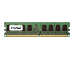 CT25664AA667 - Mdulo de memoria Crucial DDR2 PC2-5300 DIMM 2GB 2GB  667MHz mdulo de 