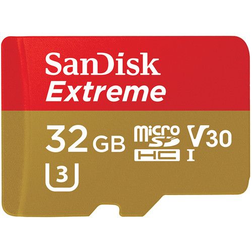 SDSQXAF-032G-GN6MA - Memoria flash Sandisk 32GB Extreme microSDHC  MicroSDHC UHS-I Clase 10 memoria 