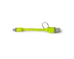 USBLIGHTKEYGN - Cable CELLY USB-A Lightning 12cm Verde (USBLIGHTKEYGN)