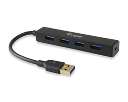 EQ128953 - Hub EQUIP Life USB-A 3.0 a 4xUSB-A 3.0 Negro (EQ128953)