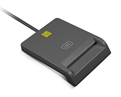 1IFECRCITIZEN - Lector de tarjeta inteligente 1Life cr:citizen lector de   Interior Negro USB 2.0