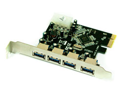 APPPCIE4P - Tarjeta PCIe Approx 4 puertos USB 3.0 (APPPCIE4P)