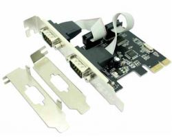 APPPCIE2S - Tarjeta PCIe APPROX 2xSerial Low/High Prof (APPPCIE2S)