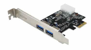 APPPCIE2P3 - Tarjeta PCIe Approx 2 puertos USB 3.0 (APPPCIE2P3)