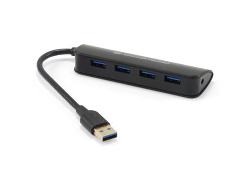 C4PUSB3 - Hub CONCEPTRONIC USB-A 3.0 a 4xUSB-A 3.0 15cm Negro (C4PUSB3)