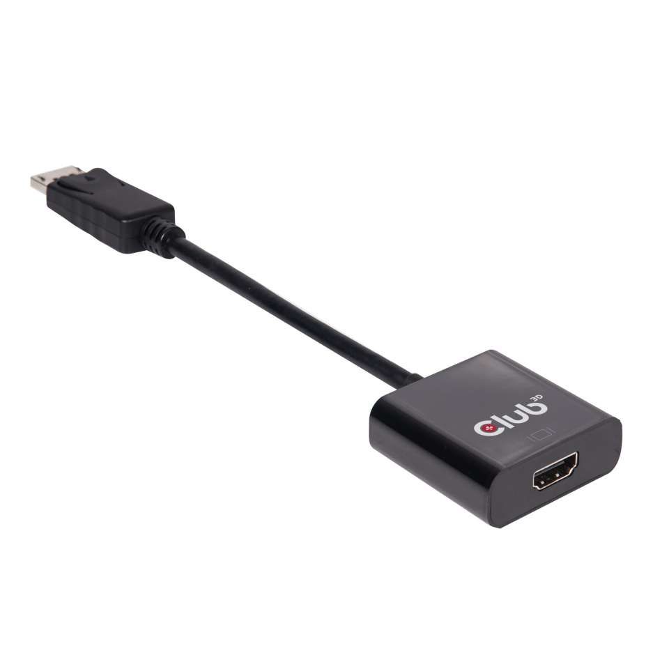 CAC-2070 - Adaptador de cable CLUB3D DisplayPort 1.2 a HDMI 2.0 UHD  Activo