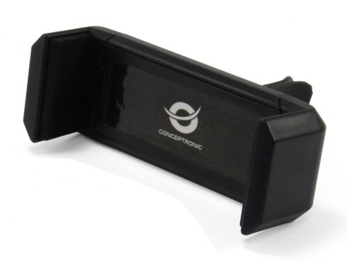CUSBCAR2AKIT - Cargador CONCEPTRONIC Coche 2xUSB 2.0 Soporte Negro (CUSBCAR2AKIT)