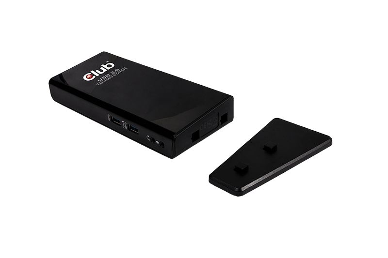 CSV-3242HD - Docking Station Club 3D 4xUSB-A 2.0/2xUSB-A 3.0/1xHDMI/1xDVI-I/1xRJ45 Ethernet GbE Negro (CSV-3242HD)