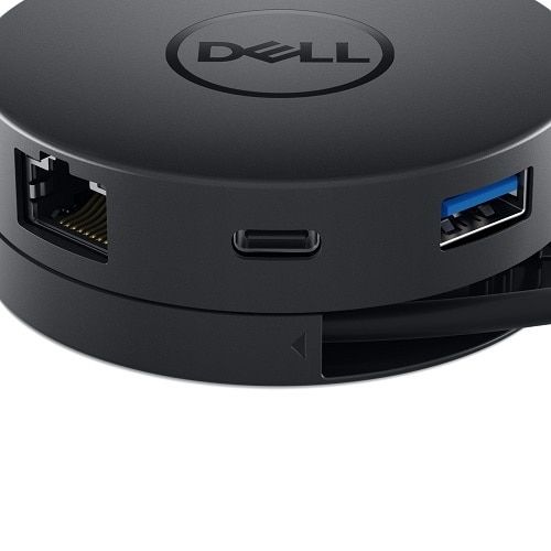 DELL-DA300 - Bas para porttile y replicador de puerto DELL 470-ACWN USB 3.0 (3.1 Gen 1) Type-C Negro