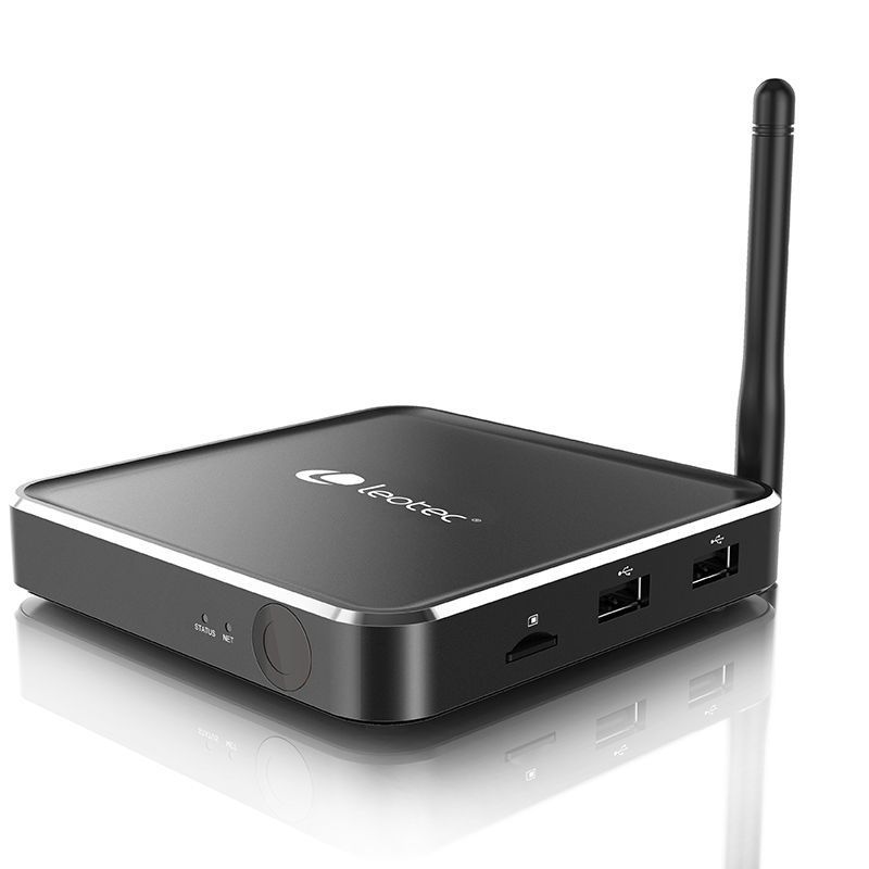 LETVBOX04 - Caja de Smart TV Leotec LETVBOX04 caja de  TV 16 GB Wifi Ethernet Negro 4K Ultra HD