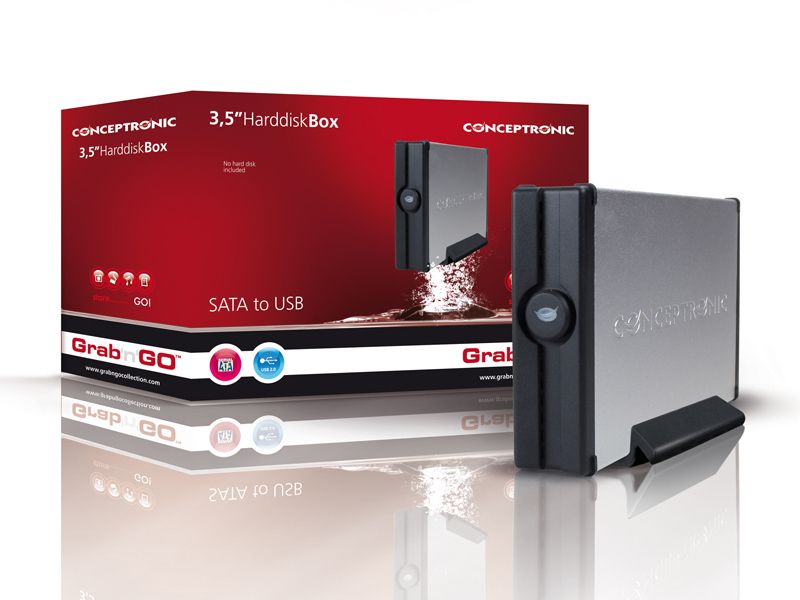 CHD3SU - Caja Externa CONCEPTRONIC HDD 3.5