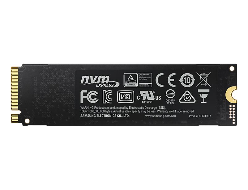 MZ-V7E500BW - Unidad interna de estado slido Samsung 970 EVO unidad de   M.2 500 GB 3D MLC NVMe