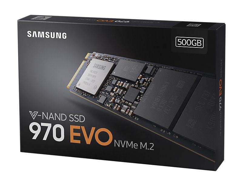 MZ-V7E500BW - Unidad interna de estado slido Samsung 970 EVO unidad de   M.2 500 GB 3D MLC NVMe