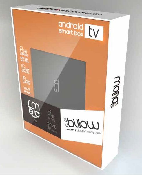 MD07TV - Android Smart TV BILLOW MD07TV Quadcore 1+8Gb 4K A4.4.4