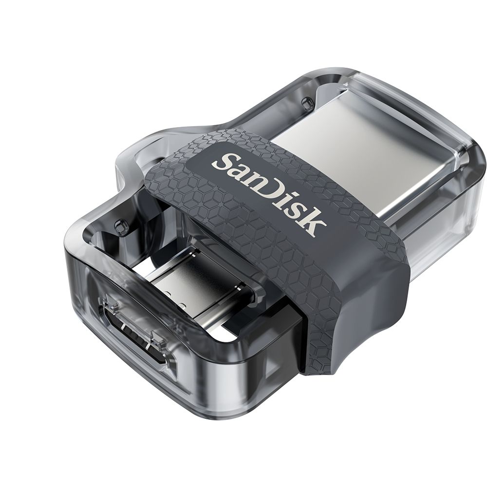 SDDD3-016G-G46 - SanDisk Ultra Dual Drive m3.0 16GB Grey & Silver