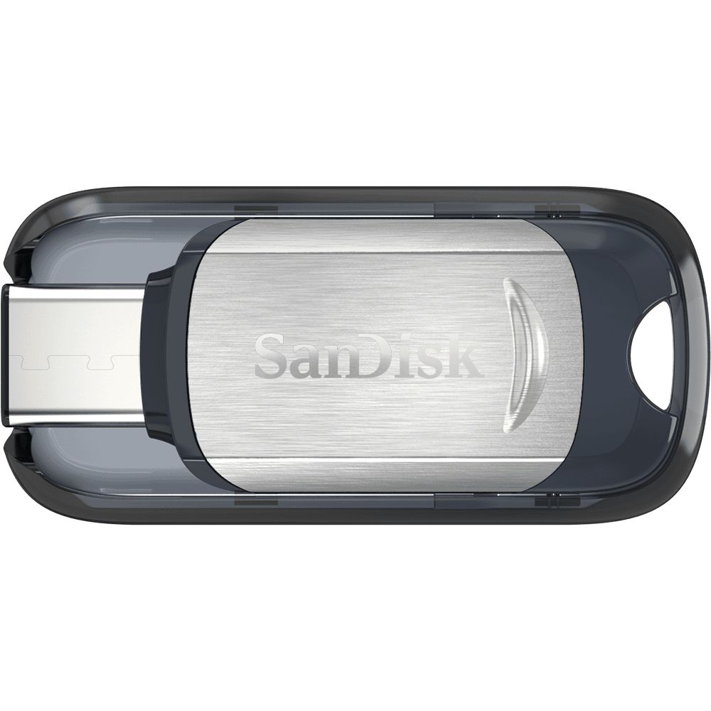 SDCZ450-016G-G46 - Unidad flash USB Sandisk Ultra unidad  USB 16 GB 3.0 (3.1 Gen 1) Conector de USB tipo C Negro, Plata